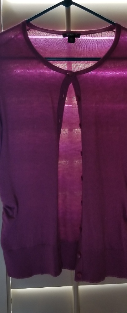 Mauve cardigan